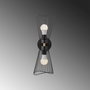 Opviq Zeyno - 3295 Lámpara de pared negra